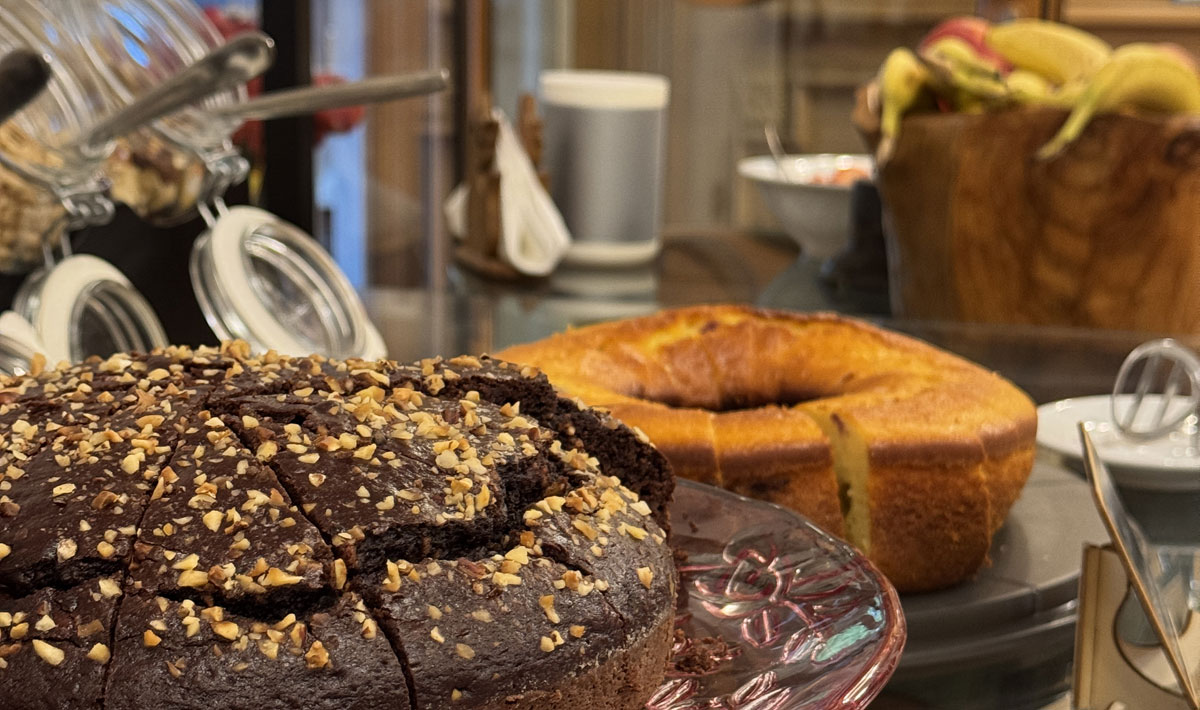 Elena Girardelli e la pasticceria dell'Agritur Girardelli