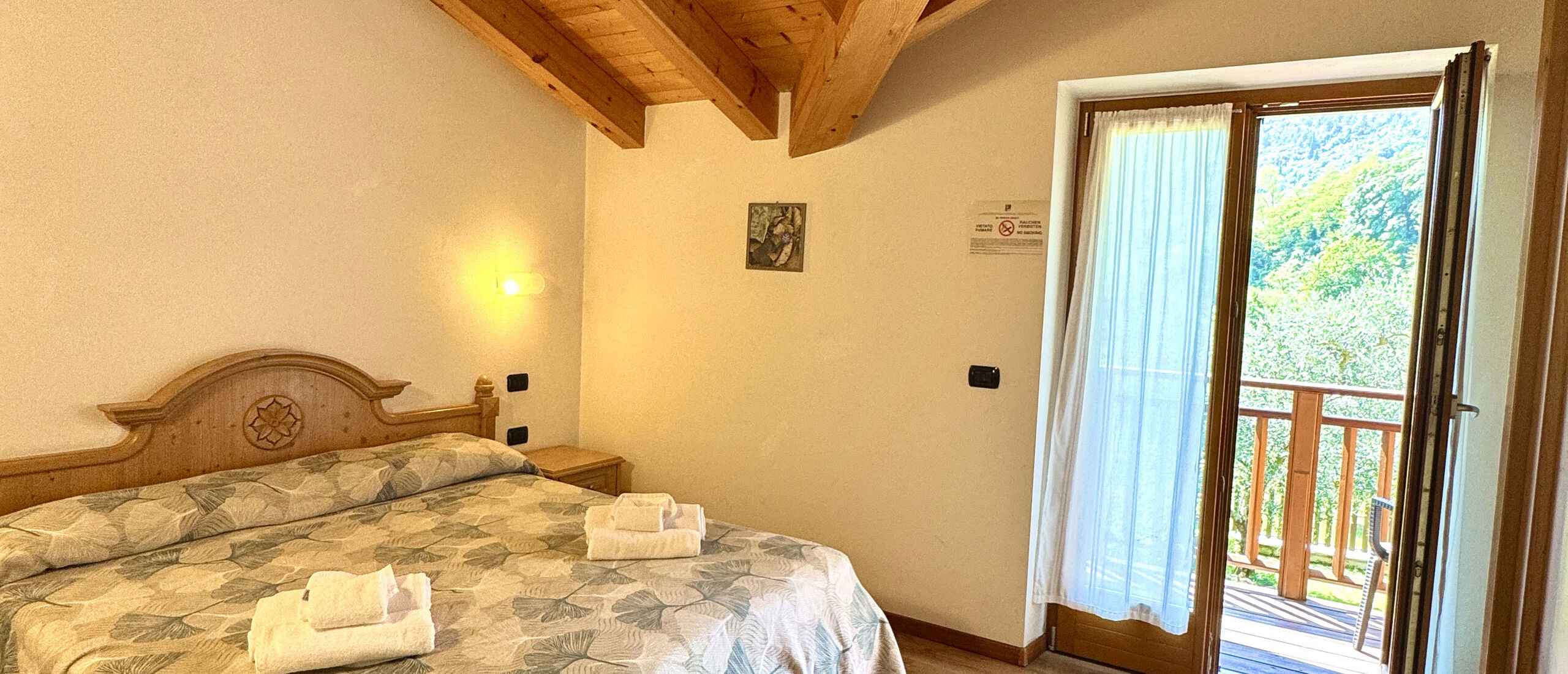 Camera doppia con balcone - Tranquillità con vista