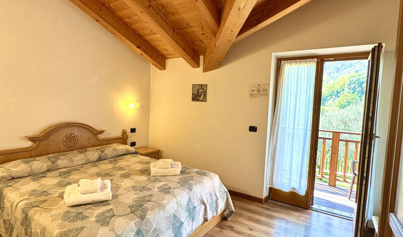 Camera doppia con balcone